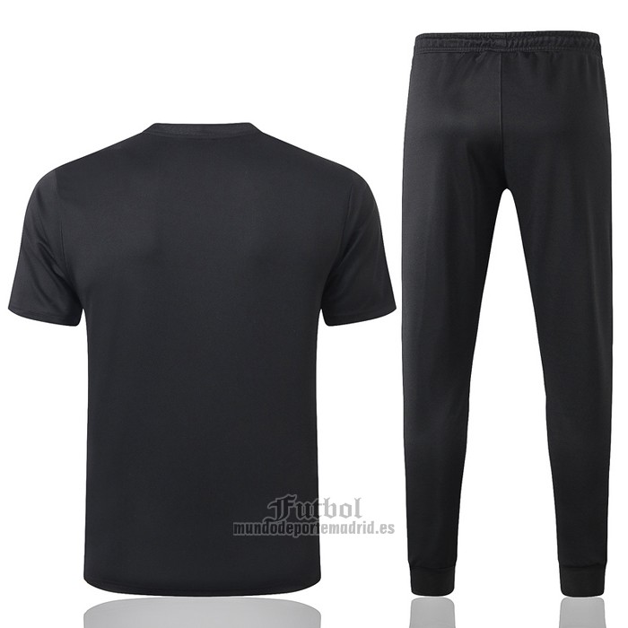 Chandal del Paris Saint-Germain Manga Corta 2020-2021 Negro
